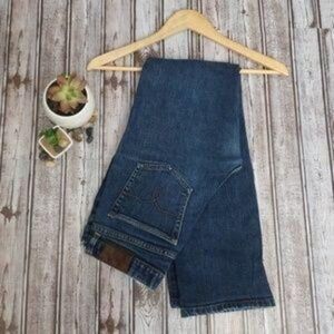 Lauren Ralph Lauren Straight Leg Modern Slim Jeans - Size 4